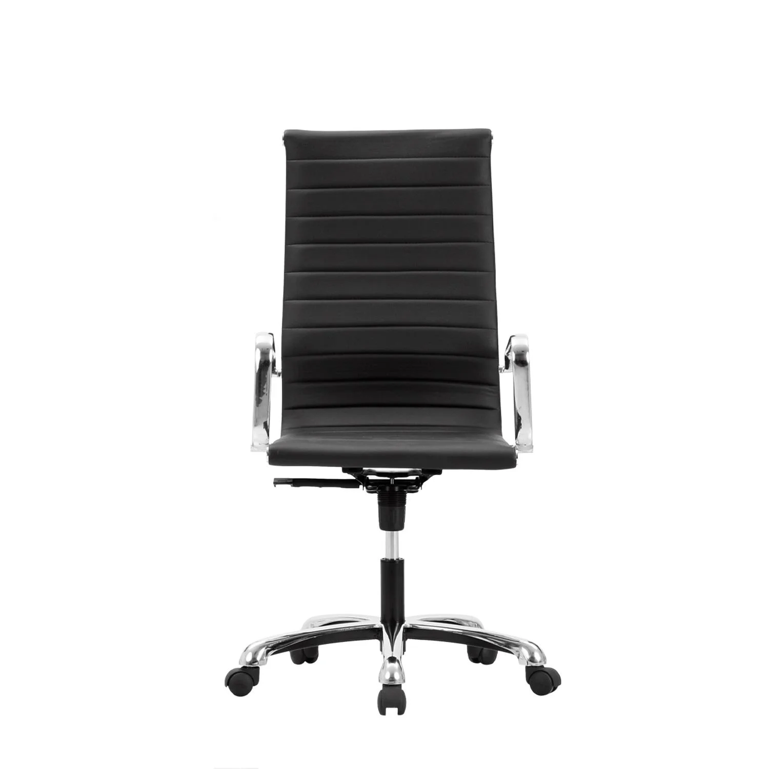 Chrome SO201 High Back Leatherette Chair