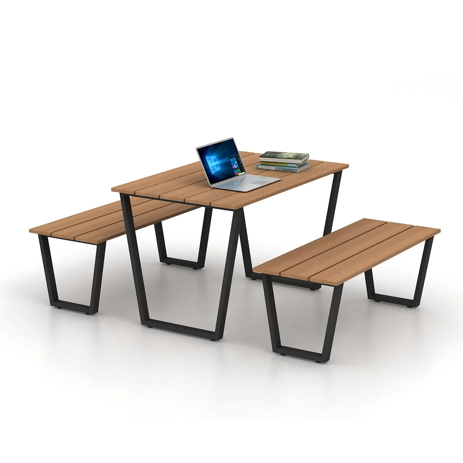 Loop High Table and Bench