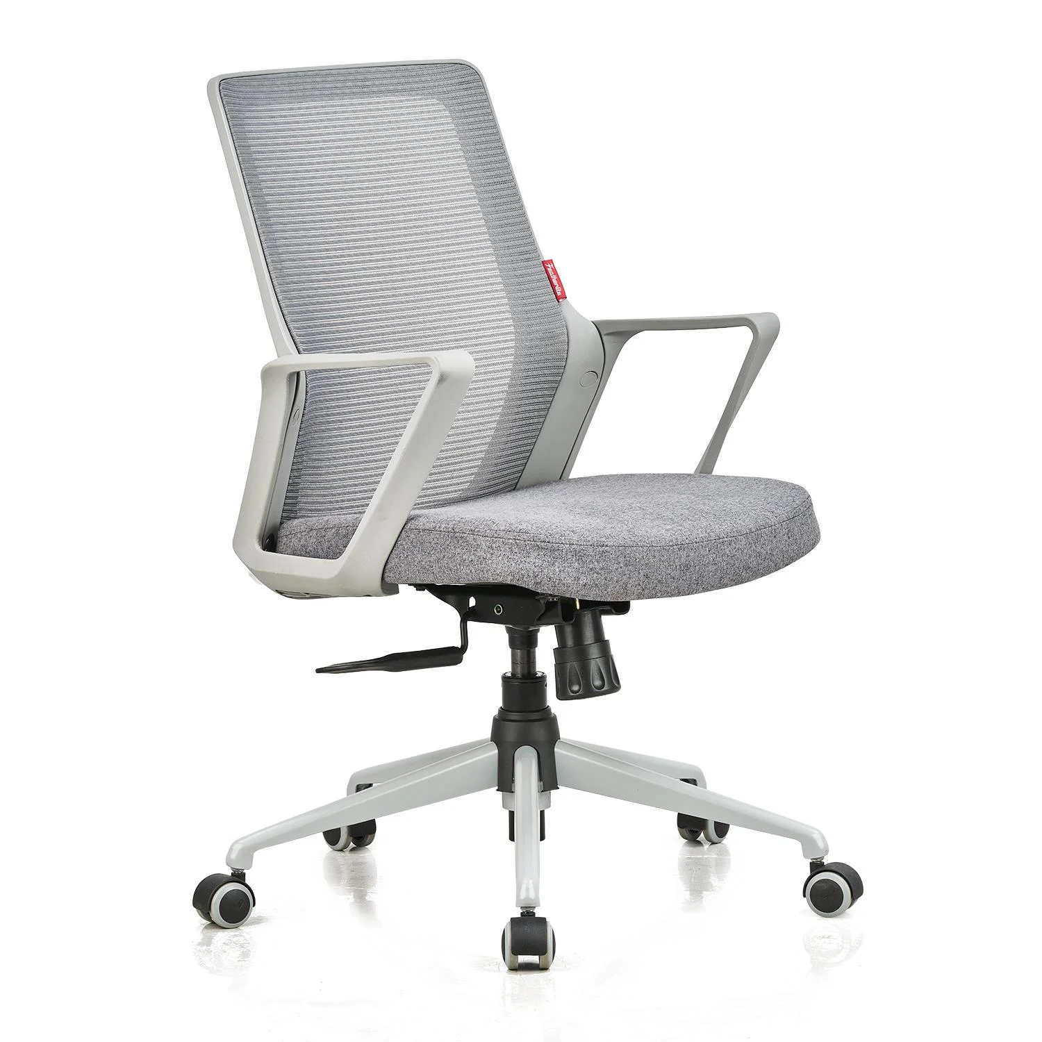 Alpha Medium Back Grey Chair
