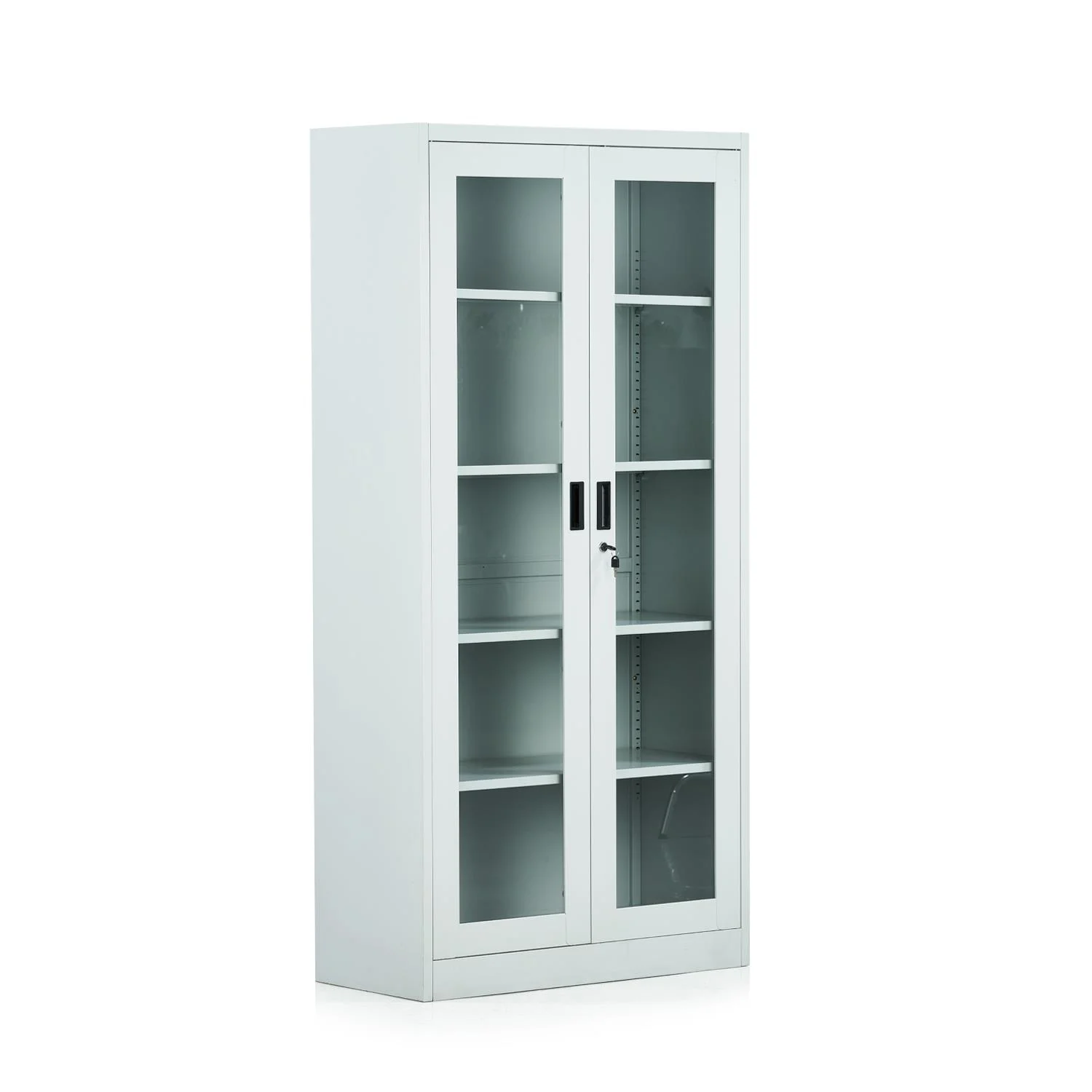 Cupboard KD-036 Swing Glass Door With Four Shelves